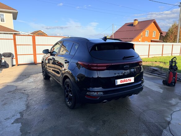 2021 Kia Sportage IV Рестайлинг, чёрный - вид 12