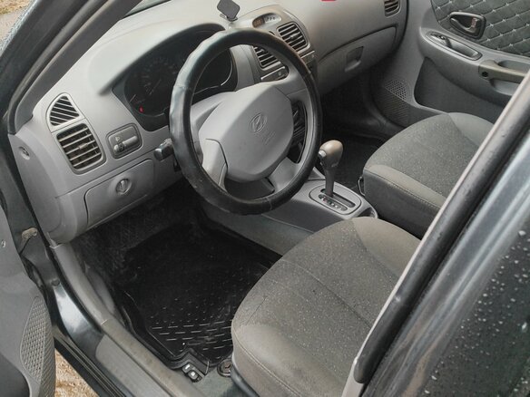 2008 Hyundai Accent ТагАЗ II, серый, 400000 рублей - вид 5