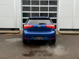 2012 Kia Rio 4-speed III, синий, 800000 рублей, вид 4
