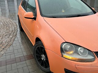 2008 Volkswagen Golf V, оранжевый, 340000 рублей, вид 2