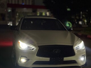 2018 Infiniti Q50 I Рестайлинг, белый, 2900000 рублей, вид 1