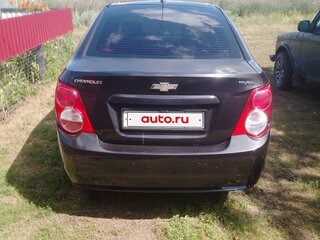 2012 Chevrolet Aveo II, чёрный, 550000 рублей, вид 4