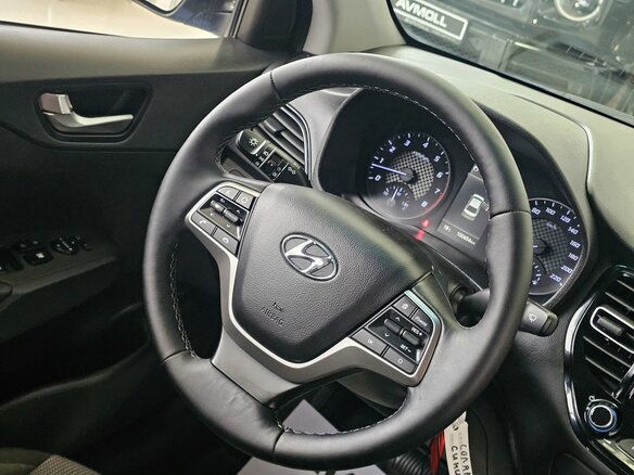 2021 Hyundai Solaris II Рестайлинг, синий, 1889000 рублей - вид 20