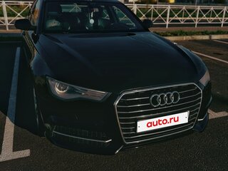 2015 Audi A6 IV (C7) Рестайлинг, чёрный, 1700000 рублей, вид 4
