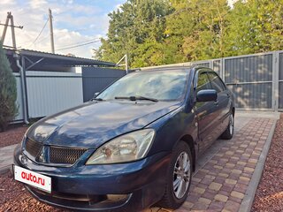 2006 Mitsubishi Lancer IX Рестайлинг, синий, 290000 рублей, вид 3