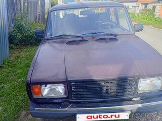 2008 Lada (ВАЗ) 2107, коричневый, 115000 рублей, вид 2