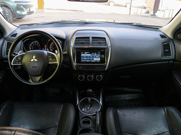 2012 Mitsubishi ASX I Рестайлинг, чёрный, 750000 рублей - вид 8