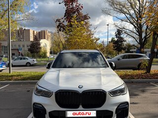 2020 BMW X5 40d IV (G05/G18), белый, 8400000 рублей, вид 2