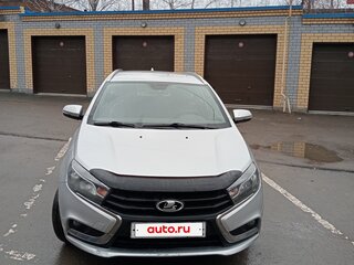 2019 Lada (ВАЗ) Vesta SW I, серебристый, 900000 рублей, вид 1