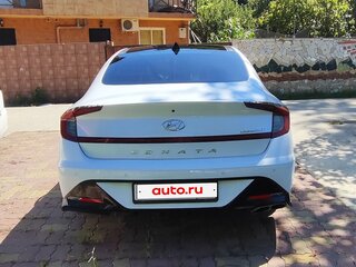 2019 Hyundai Sonata VIII (DN8), белый, 2200000 рублей, вид 4