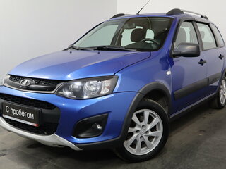2017 Lada (ВАЗ) Kalina Cross II, синий, 599000 рублей, вид 3