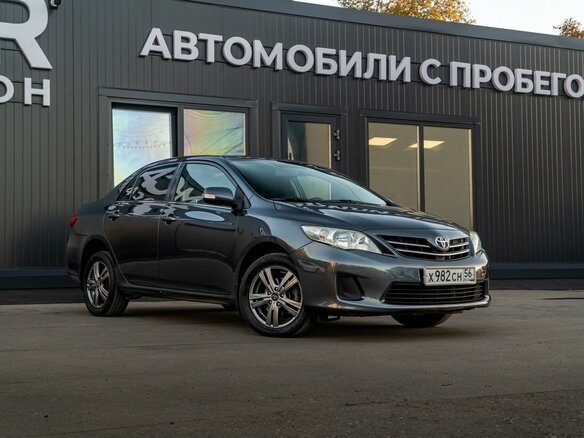2011 Toyota Corolla X (E140, E150) Рестайлинг, серый, 940000 рублей - вид 2
