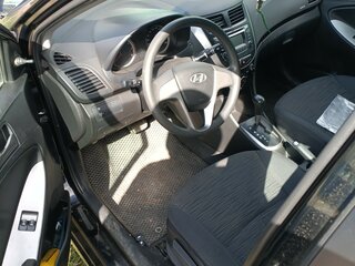 2016 Hyundai Solaris I Рестайлинг, чёрный, 890000 рублей, вид 5