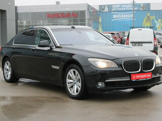 2010 BMW 7 серии Long 750Li V (F01/F02/F04), чёрный, 1415000 рублей, вид 3