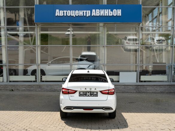2023 Lada (ВАЗ) Vesta I Рестайлинг (NG), белый - вид 5