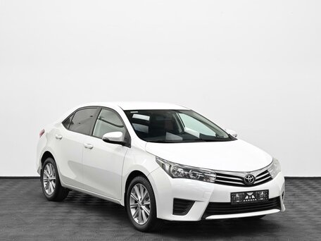2013 Toyota Corolla XI (E160, E170, E180), белый, 1209000 рублей, вид 1