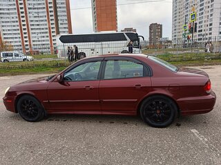 2001 Hyundai Sonata IV (EF) Рестайлинг, красный, 265000 рублей, вид 5