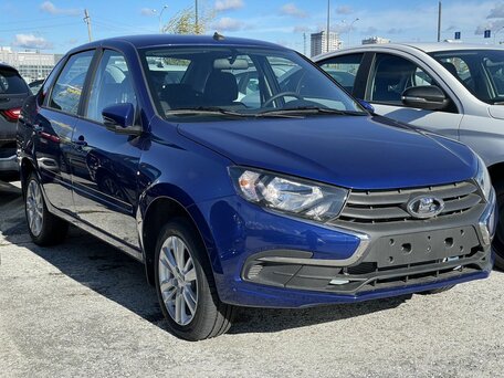 2026 Lada (ВАЗ) Granta I Рестайлинг, синий, 1238000 рублей, вид 3