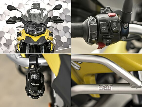 2019 BMW F 750 GS, золотистый, 977000 рублей - вид 9