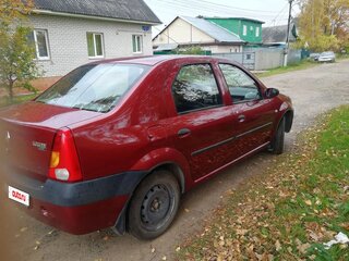2008 Renault Logan I, красный, 349000 рублей, вид 3