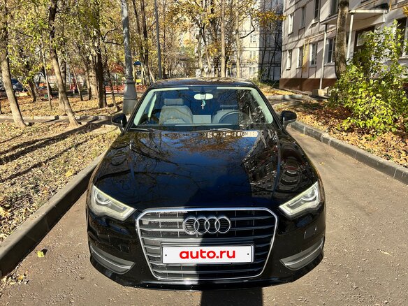 2013 Audi A3 III (8V), чёрный, 1190000 рублей - вид 1