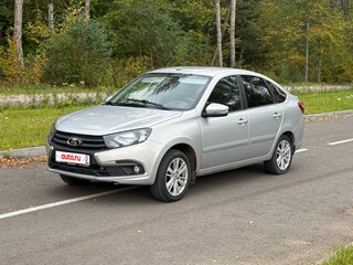 2021 Lada (ВАЗ) Granta I Рестайлинг, серебристый, 600000 рублей, вид 1