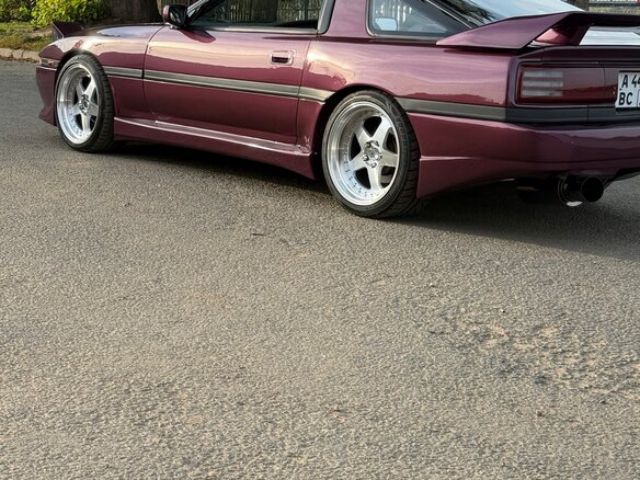 1986 Toyota Supra III (A70), пурпурный, 2000000 рублей - вид 13