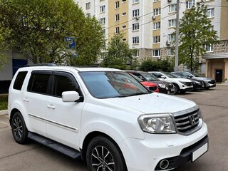 2012 Honda Pilot II Рестайлинг, белый, 1850000 рублей, вид 3