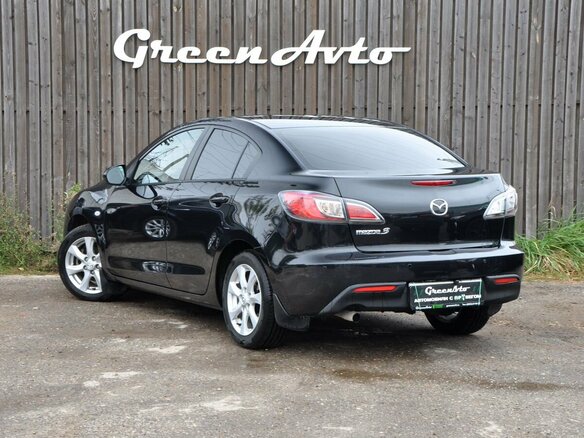 2009 Mazda 3 II (BL), чёрный, 720000 рублей - вид 6