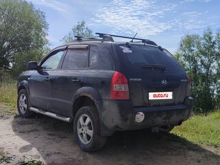 2008 Hyundai Tucson I, чёрный, 730000 рублей, вид 5