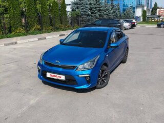2018 Kia Rio IV, синий, 1190000 рублей, вид 1