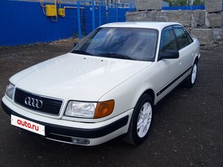 1991 Audi 100 IV (C4), белый, 555000 рублей, вид 1