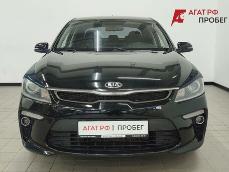 2017 Kia Rio III Рестайлинг, чёрный, 1169000 рублей, вид 2