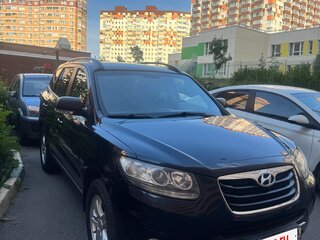 2012 Hyundai Santa Fe II Рестайлинг, синий, 1190000 рублей, вид 4