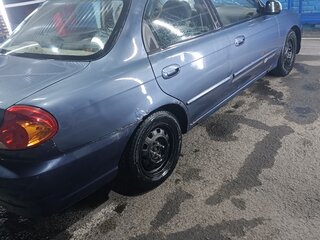 2003 Kia Spectra I Рестайлинг 1, синий, 400000 рублей, вид 5