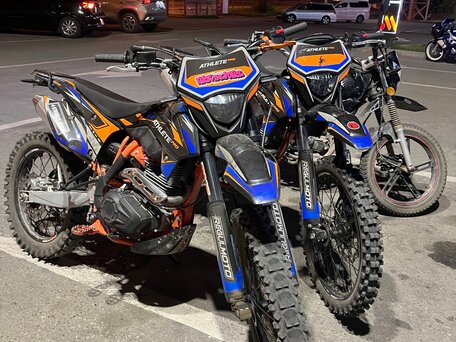 2024 Regulmoto Athlete Pro, оранжевый, 160000 рублей, вид 2