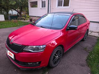 2018 Skoda Rapid I Рестайлинг, красный, 1200000 рублей, вид 2