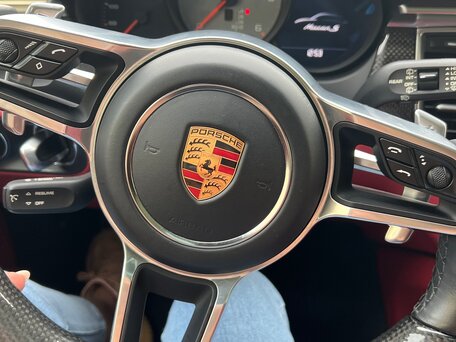 2017 Porsche Macan S Diesel I, чёрный, 3200000 рублей, вид 4