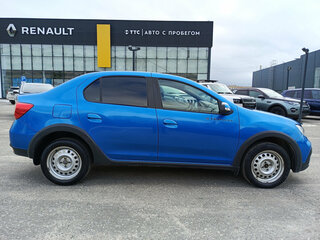 2021 Renault Logan Stepway II Рестайлинг, синий, 875000 рублей, вид 4