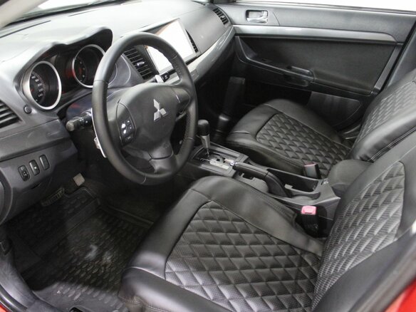 2008 Mitsubishi Lancer X, красный, 620000 рублей - вид 16