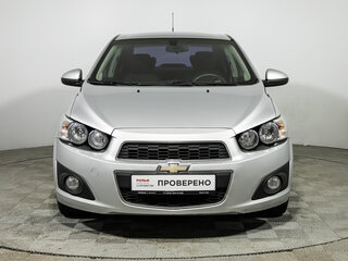 2014 Chevrolet Aveo II, серебристый, 689989 рублей, вид 2
