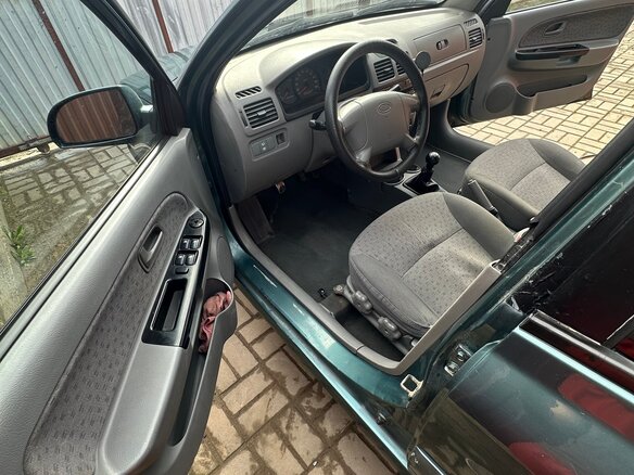 2003 Kia Rio I Рестайлинг, зелёный, 350000 рублей - вид 7