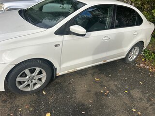 2013 Volkswagen Polo V, белый, 550000 рублей, вид 2