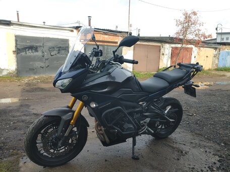 2016 Yamaha MT-09 Tracer (FJ-09), серый, 800000 рублей, вид 1