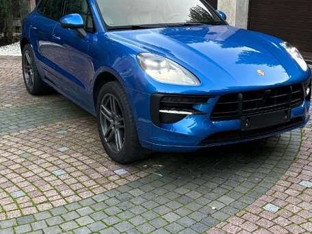 2021 Porsche Macan I Рестайлинг, синий, 6500000 рублей, вид 1