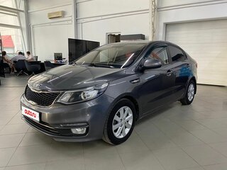 2017 Kia Rio III Рестайлинг, серый, 1139000 рублей, вид 1