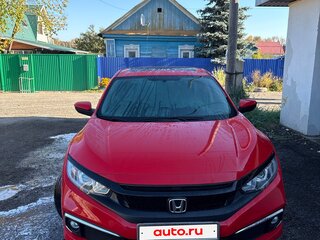 2021 Honda Civic X Рестайлинг, красный, 1700000 рублей, вид 2