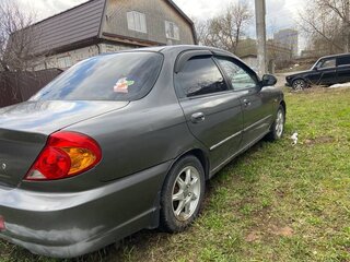 2006 Kia Spectra I Рестайлинг 2, серый, 180000 рублей, вид 3