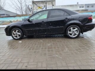 2003 Mazda 6 I (GG), чёрный, 240000 рублей, вид 4