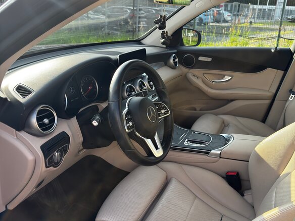 2020 Mercedes-Benz GLC 200 I (X253) Рестайлинг, синий, 3650000 рублей - вид 9